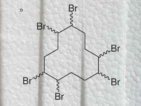 Skeletal formula of an HBCD molecule | © CRB Analyse Service GmbH